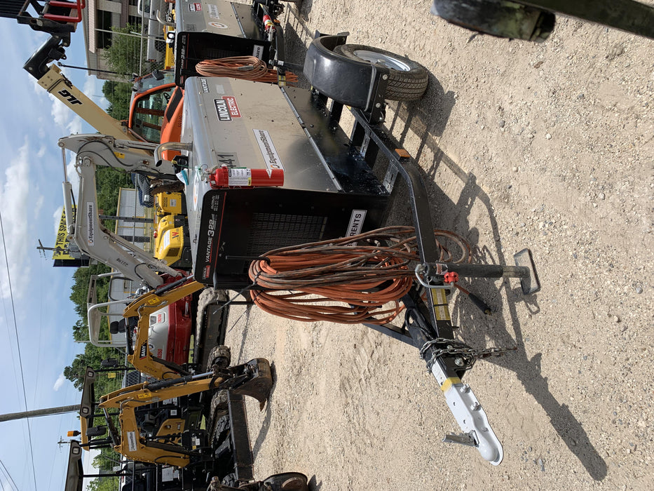 2019 Lincoln Electric Vantage 322 Welder Ready-Pak 3, Two wheel trailer, Fender and Light kit, Cable Rack