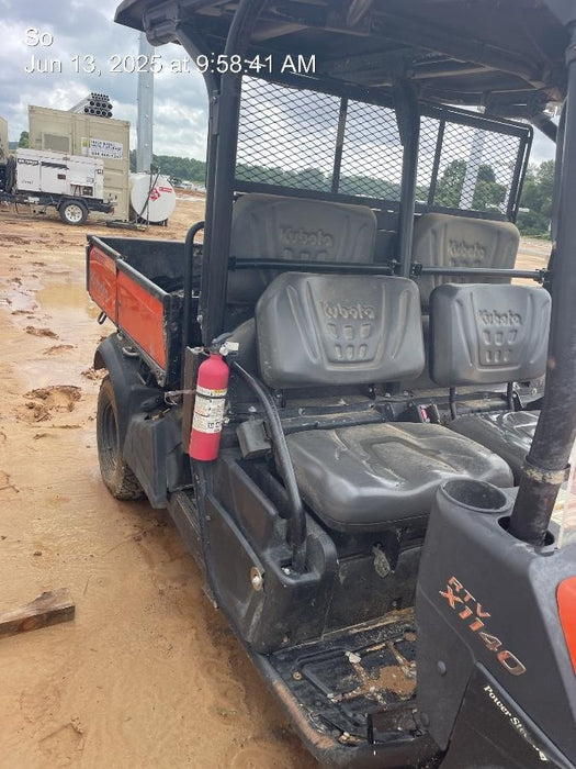 2021 Kubota RTV-X1140W-H Plastic Canopy, Windshield Acrylic Clear, LED Strobe Light, Wire Harness Kit, Back up Alarm