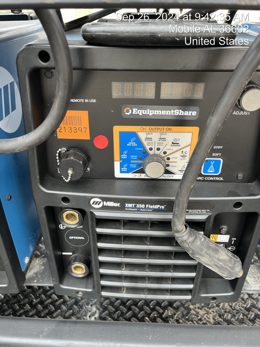 2021 MILLER ELECTRIC XMT 350