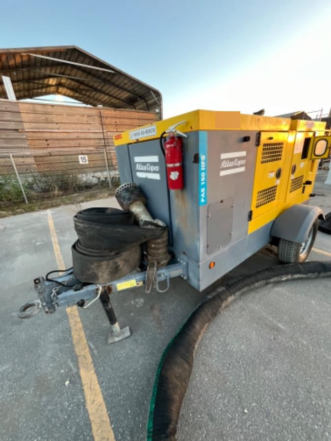 2020 ATLAS COPCO PAS 150 HF CS Enclosed