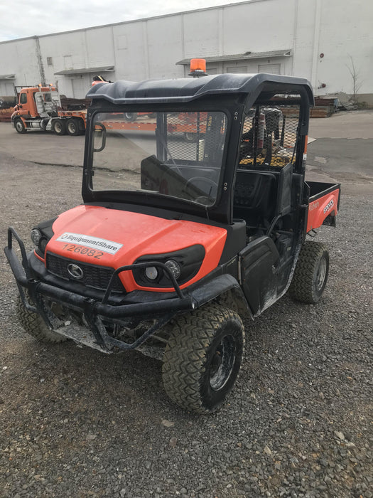 2020 Kubota RTV-XG850WL-H 4wd Utility Cart, Gas, 2 Seat, LED Strobe, Windshield Tempered Glass, Plastic Canopy, Wire Harness Kit, Backup Alarm