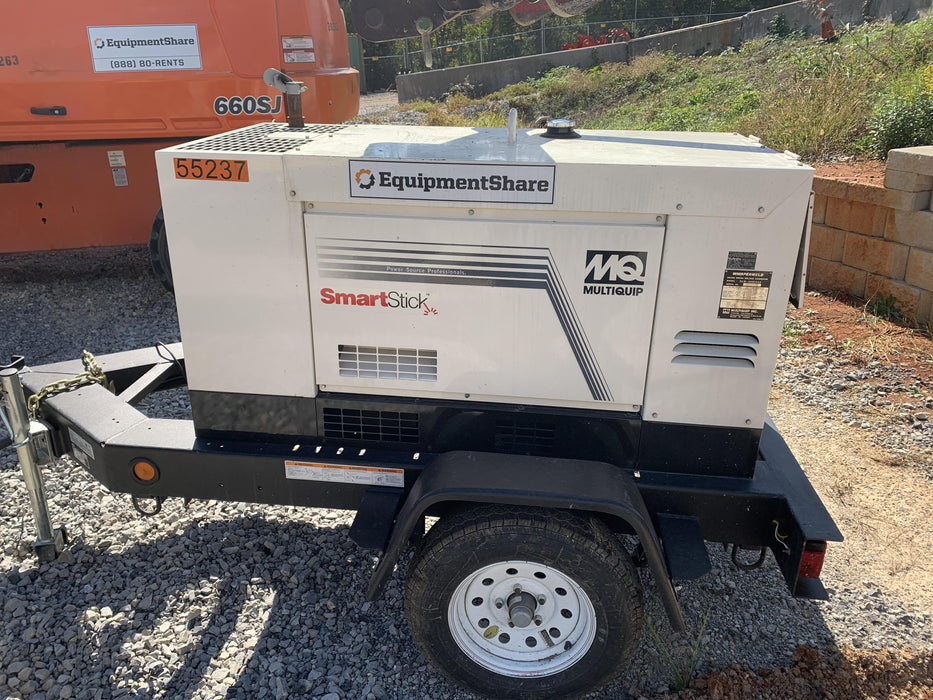 2019 Multiquip DLW400ESA4 Dual Pack, Trailer Mounted