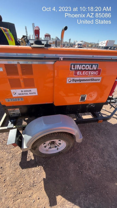 2022 Lincoln Electric LE400 Kubota V1505, Trlr, Cable Rack, Light Kit, ES Decals, T3
