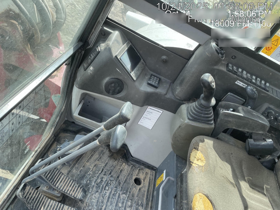 2019 Takeuchi TB290 Cab/Heat/AC Rubber tracks, Dozer blade, Travel alarm, Auxiliary hydraulics Manual QC, Hydraulic thumb, 18", 24", and 36" Buckets