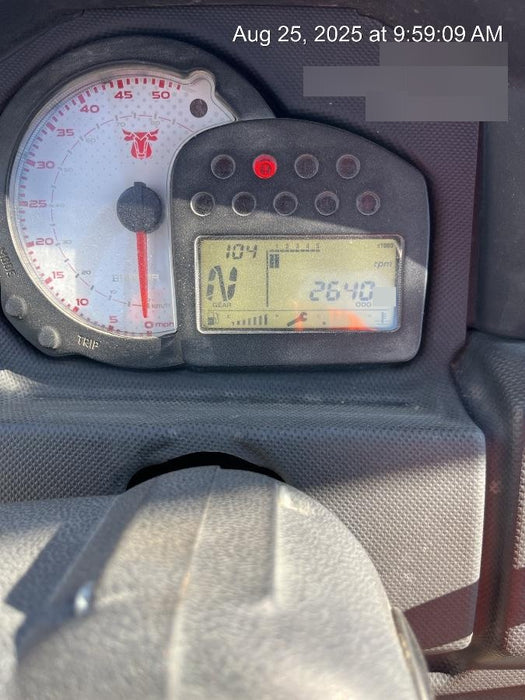 2021 Yanmar YU1000 Canopy, Steel Wheel, Poly WindShield, Beacon, Backup Alarm