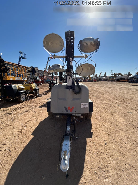 2018 Wacker Neuson LTV6L-MH Wacker Neuson LTV6L Mobile Light Tower w/Fuel Level Sensor Installed
