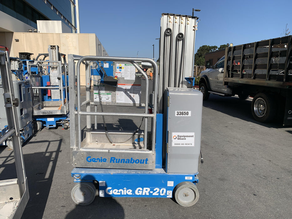 2019 GENIE GR-20