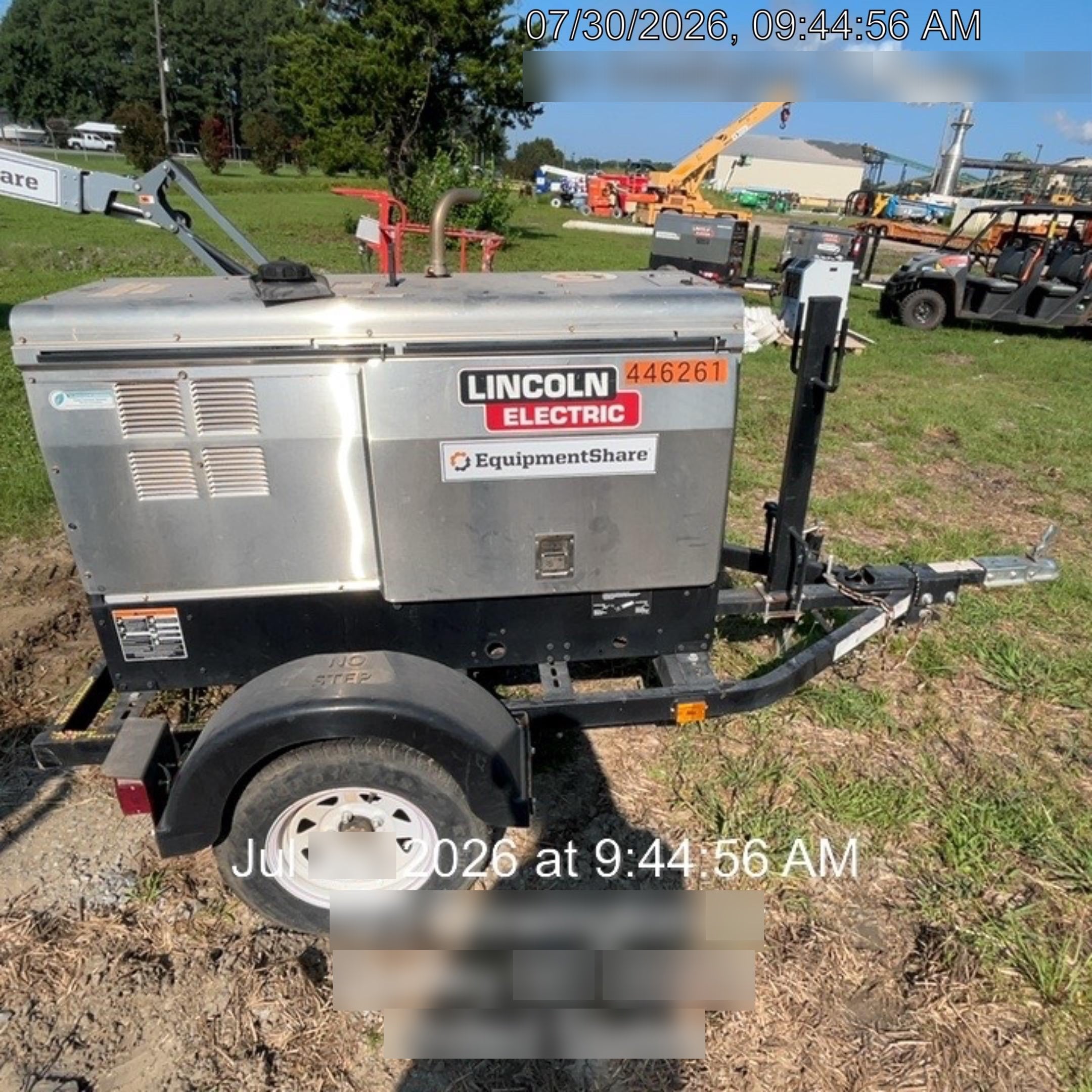 2024 Lincoln Electric LE400 Kubota V1505, Trlr, Cable Rack, Light Kit, ES Decals, T3