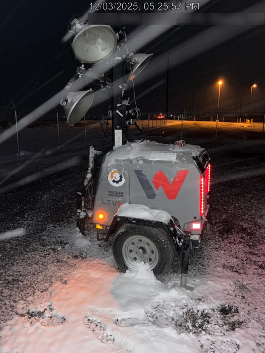 2019 Wacker Neuson LTV6L-MH Wacker Neuson LTV6L Mobile Light Tower w/Fuel Level Sensor Installed