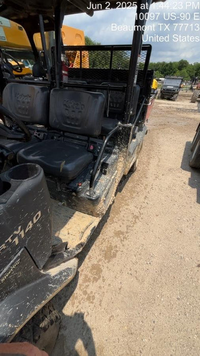 2021 Kubota RTV-X1140W-H Plastic Canopy, Windshield Acrylic Clear, LED Strobe Light, Wire Harness Kit, Back up Alarm