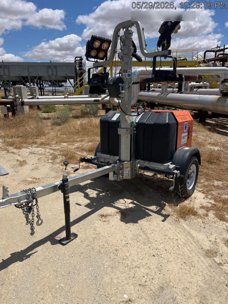 2024 Wanco WLTT-4MM4K Diesel, Deep Sea Controller, Shore Power Plug, Auto Start, (4) 350W LED Floodlights, 4kW Generator, 60 Gal Fuel Tank, 2" Ball, T3