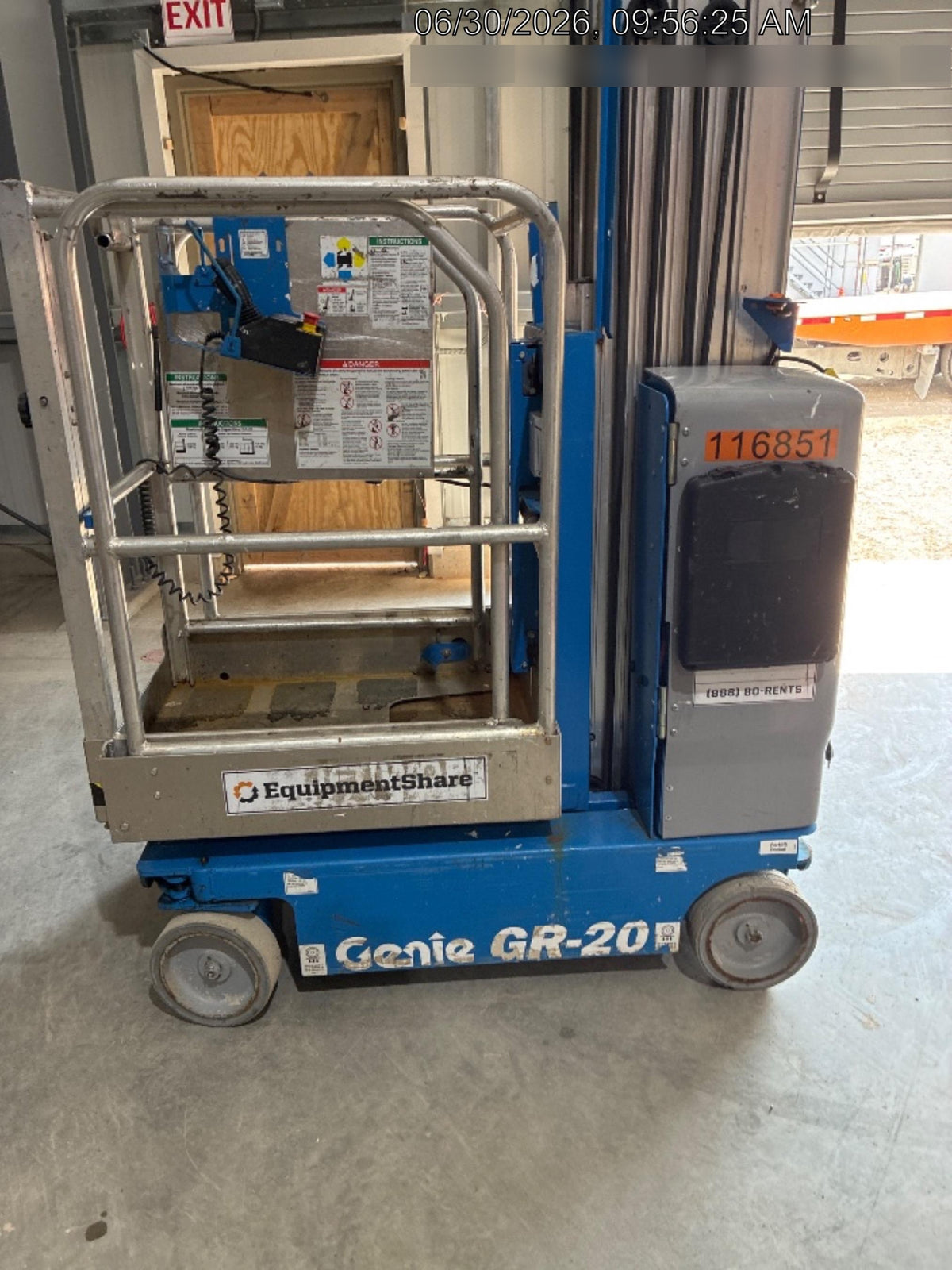 2020 GENIE GR-20