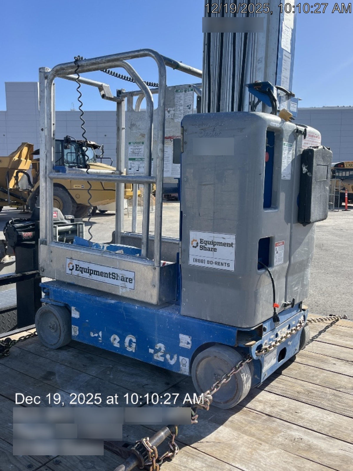 2019 GENIE GR-20