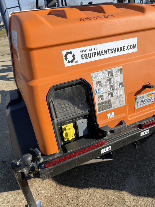 2023 Generac MLT2 Diesel, Flex Switch 120V Input, Powerzone Controller, (4) 320W LED Lights, 4kW Generator, 39.9 Gal Fuel Tank, 2" Ball, T3