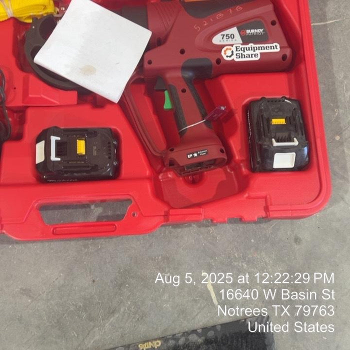 2025 BURNDY PAT750LI