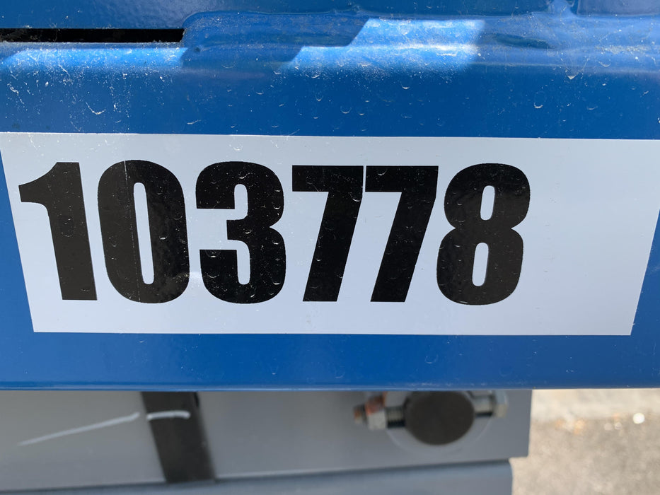 2020 Genie GS-1930 Solid Non Marking Tires, Beacon, Folding rails with half height swing gate, 800W Inverter