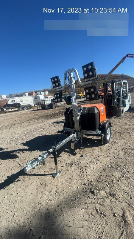 2023 Wanco WLTT-4MM4K Diesel, Deep Sea Controller, Shore Power Plug, Auto Start, (4) 350W LED Floodlights, 4kW Generator, 60 Gal Fuel Tank, 2" Ball, T3