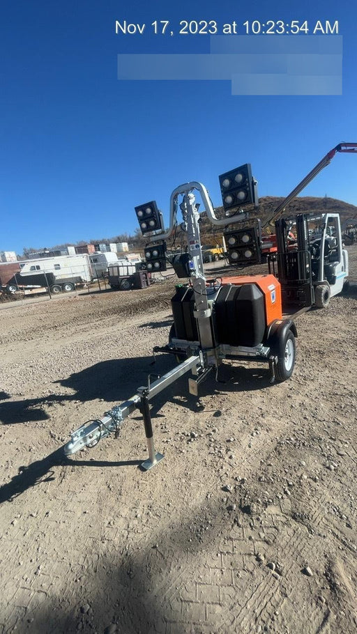 2023 Wanco WLTT-4MM4K Diesel, Deep Sea Controller, Shore Power Plug, Auto Start, (4) 350W LED Floodlights, 4kW Generator, 60 Gal Fuel Tank, 2" Ball, T3