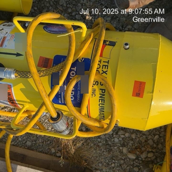 2022 TEXAS PNEUMATIC TOOLS, INC. TB-8-EXP