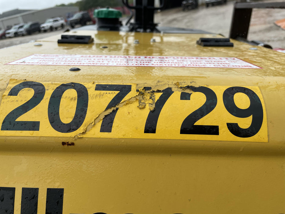 2022 Allmand NLV3GR (4) LED Light Fixture 350W, 23' Vertical Mast, 3kW Prime, Towable, Deep Sea L401, Leveling Jacks, Yanmar T4F 5.8hp