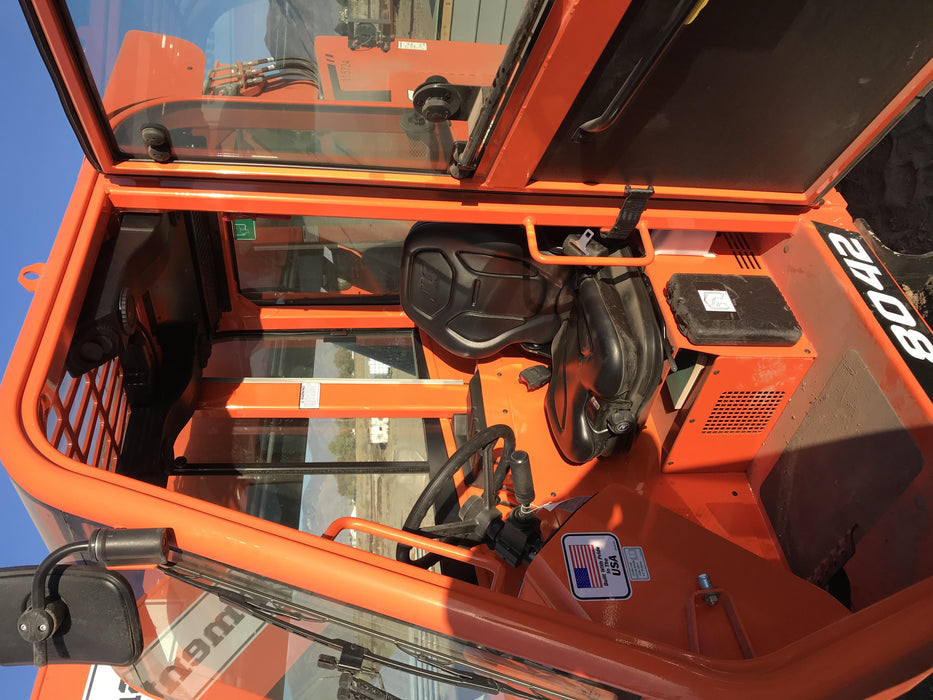 2020 Skytrak 8042 74 Hp, Cab-Heat ONLY, FF Tires, Work Lights, Beacon, Aux Hydraulics, Back up Alarm, Lifting Eye, ES Decals