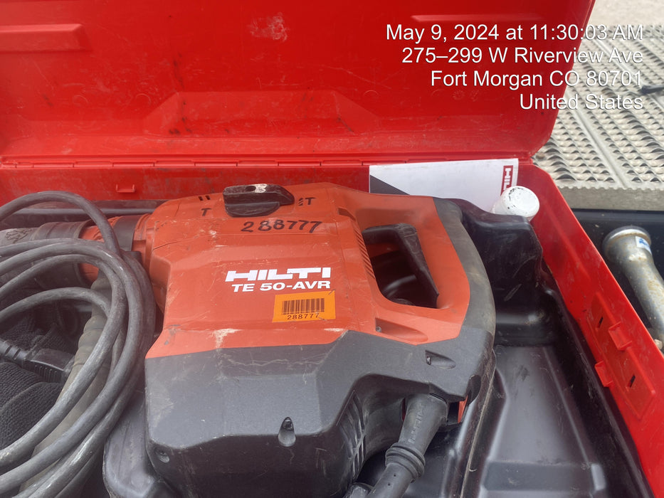 2023 HILTI TE 50-AVR