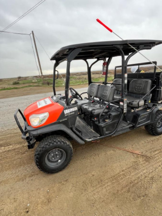 2021 Kubota RTV-X1140W-H Plastic Canopy, Windshield Acrylic Clear, LED Strobe Light, Wire Harness Kit, Back up Alarm
