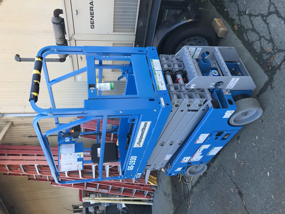 2019 Genie GS-1930 Half Height Swing Gate, 800W Inverter