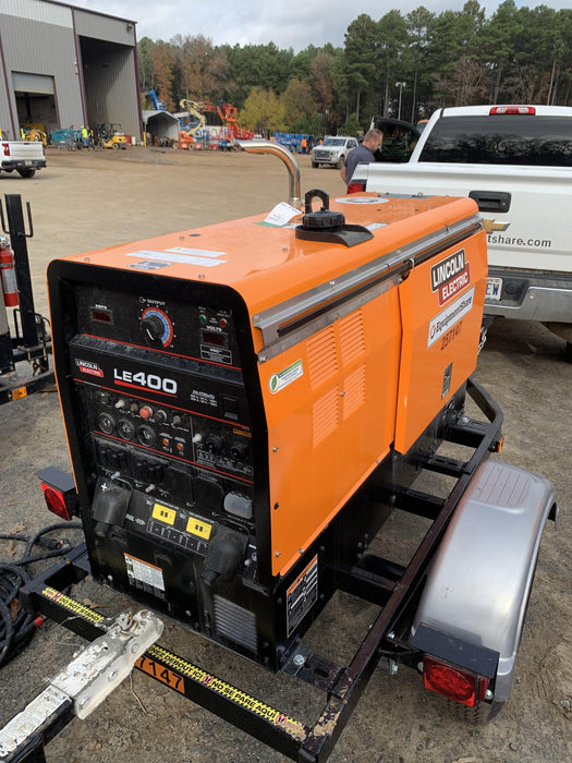 2022 Lincoln Electric LE400 Kubota V1505, Trlr, Cable Rack, Light Kit, ES Decals, T3