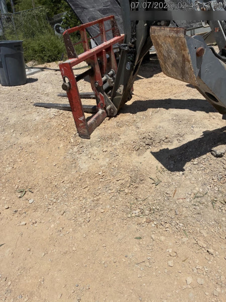 2018 Skyjack SJ1056 TH Skyjack 1056 TH Telehandler w/Open ROPS, Work Lights/Beacon, Solid Tires, 60" Carriage and Forks