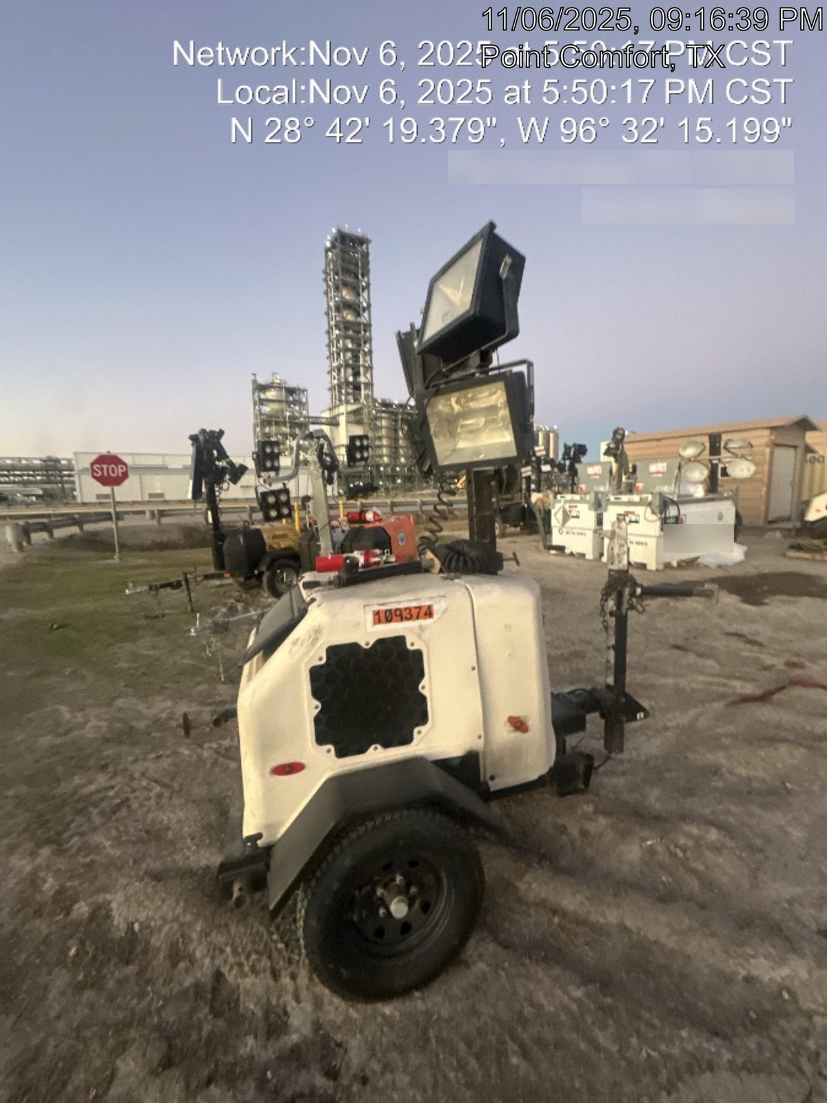 2020 Genie RL4 6kW Light Plant - Metal Halide