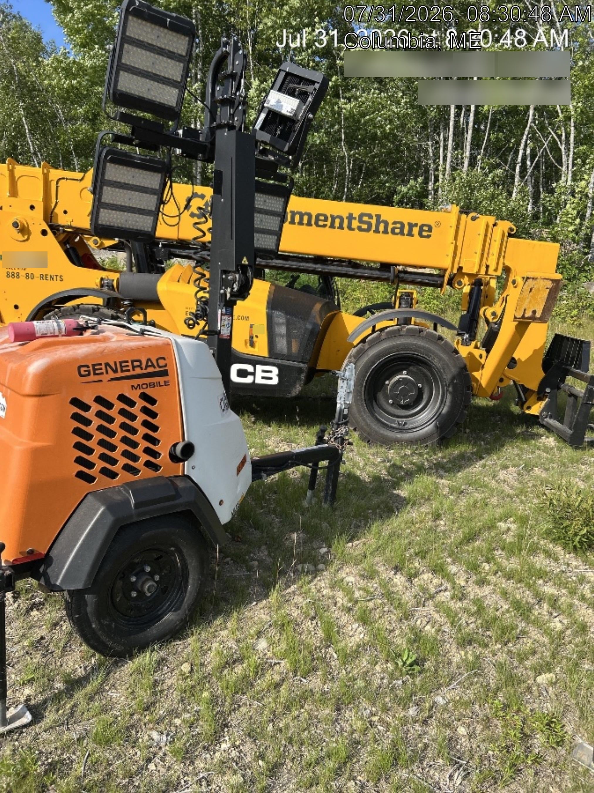 2023 Generac MLT2 Diesel, Flex Switch 120V Input, Powerzone Controller, (4) 320W LED Lights, 4kW Generator, 39.9 Gal Fuel Tank, 2" Ball, T3