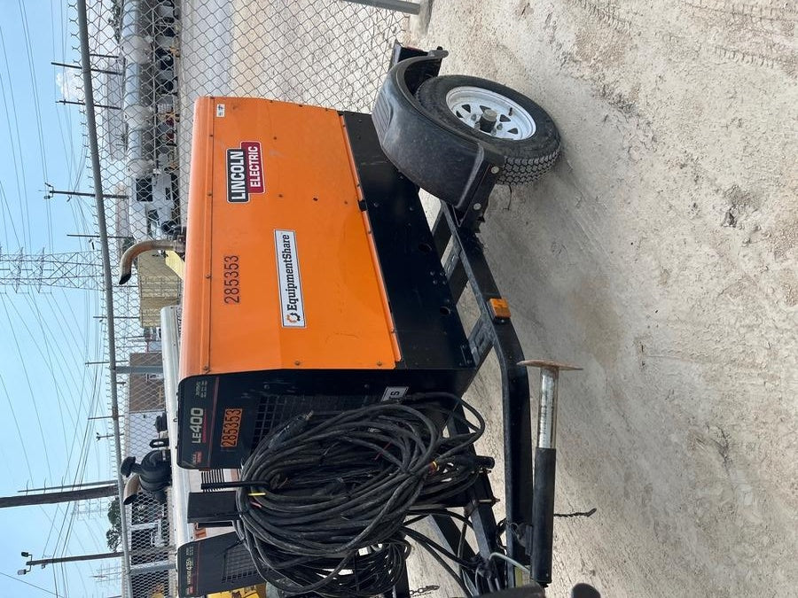 2022 Lincoln Electric LE400 Kubota V1505, Trlr, Cable Rack, Light Kit, ES Decals, T3