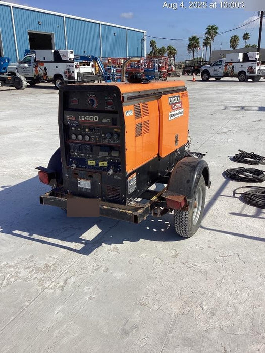 2022 Lincoln Electric LE400 Kubota V1505, Trlr, Cable Rack, Light Kit, ES Decals, T3