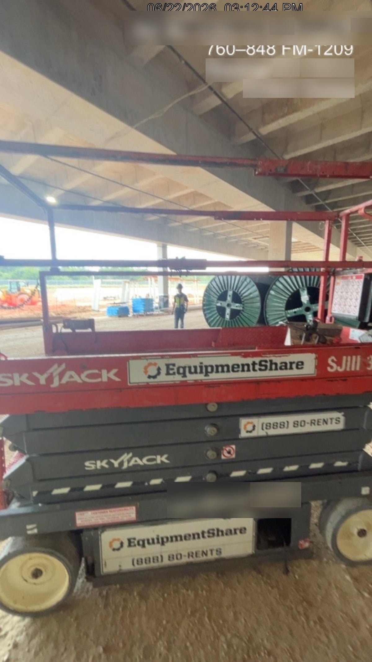 2019 Skyjack SJIII-3226 Standard Options, Trojan Batteries
