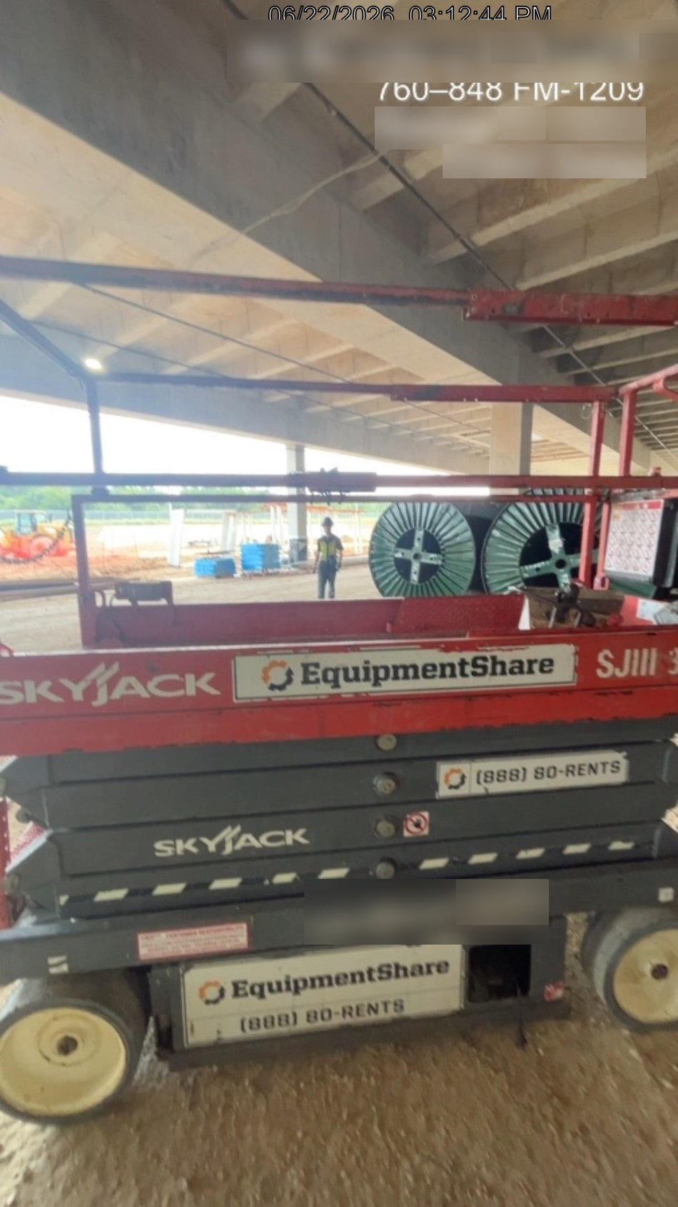 2019 Skyjack SJIII-3226 Standard Options, Trojan Batteries