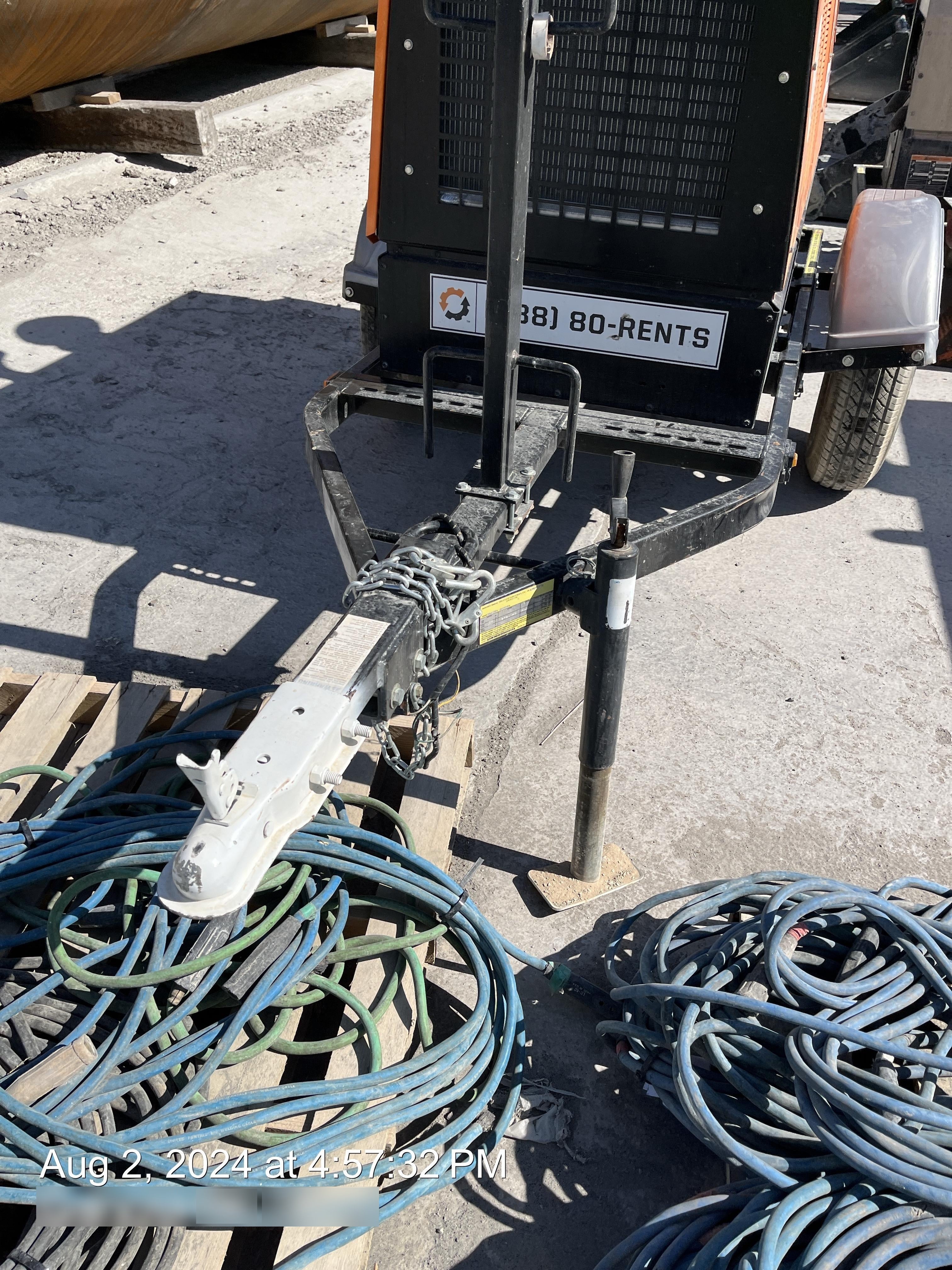 2022 Lincoln Electric Vantage 549X Crosslink Technology, Trailer Mounted, ES Decals, T3