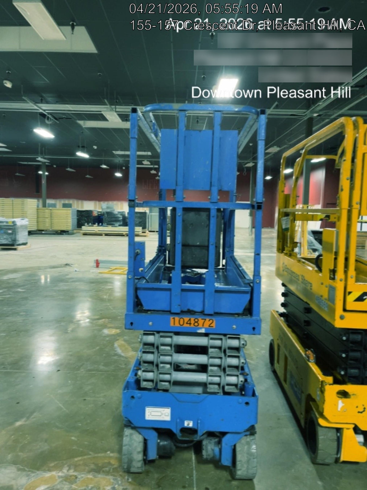 2020 Genie GS-1930 Solid Non Marking Tires, Beacon, Folding rails with half height swing gate, 800W Inverter