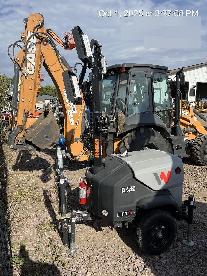2024 Wacker Neuson LTT4 Diesel, Kohler KDW702, Deep Sea Controller, Auto Start, LED 320W, Bypass Outlet, T3