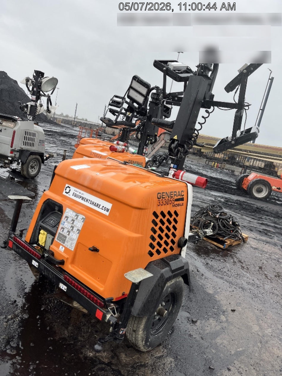 2023 Generac MLT2 Diesel, Flex Switch 120V Input, Powerzone Controller, (4) 320W LED Lights, 4kW Generator, 39.9 Gal Fuel Tank, 2" Ball, T3