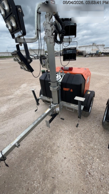 2024 Wanco WLTT-4MM4K Diesel, Deep Sea Controller, Shore Power Plug, Auto Start, (4) 350W LED Floodlights, 4kW Generator, 60 Gal Fuel Tank, 2" Ball, T3