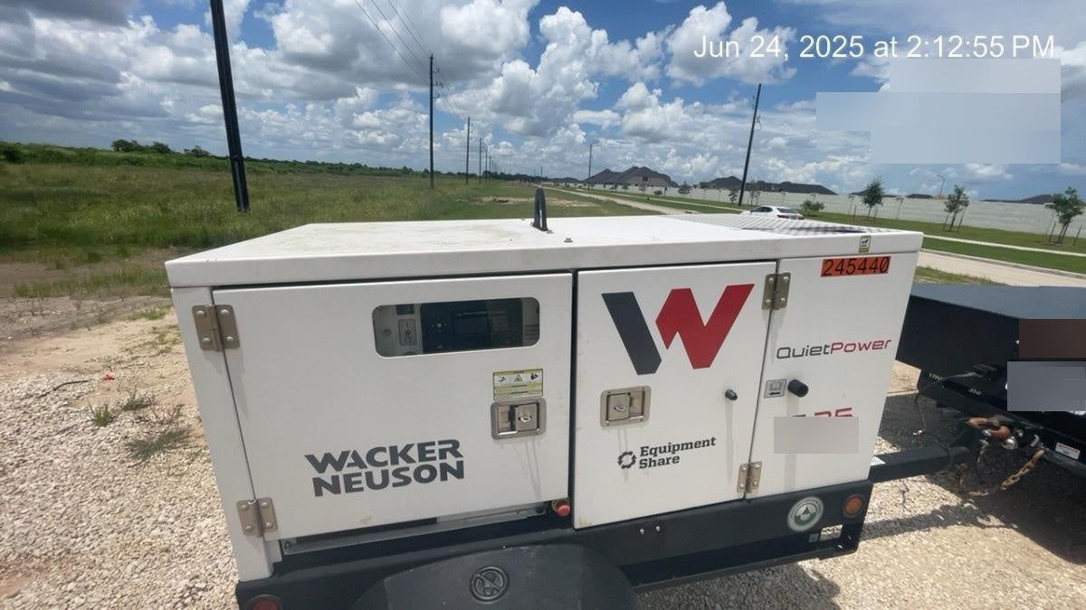 2022 WACKER NEUSON G25