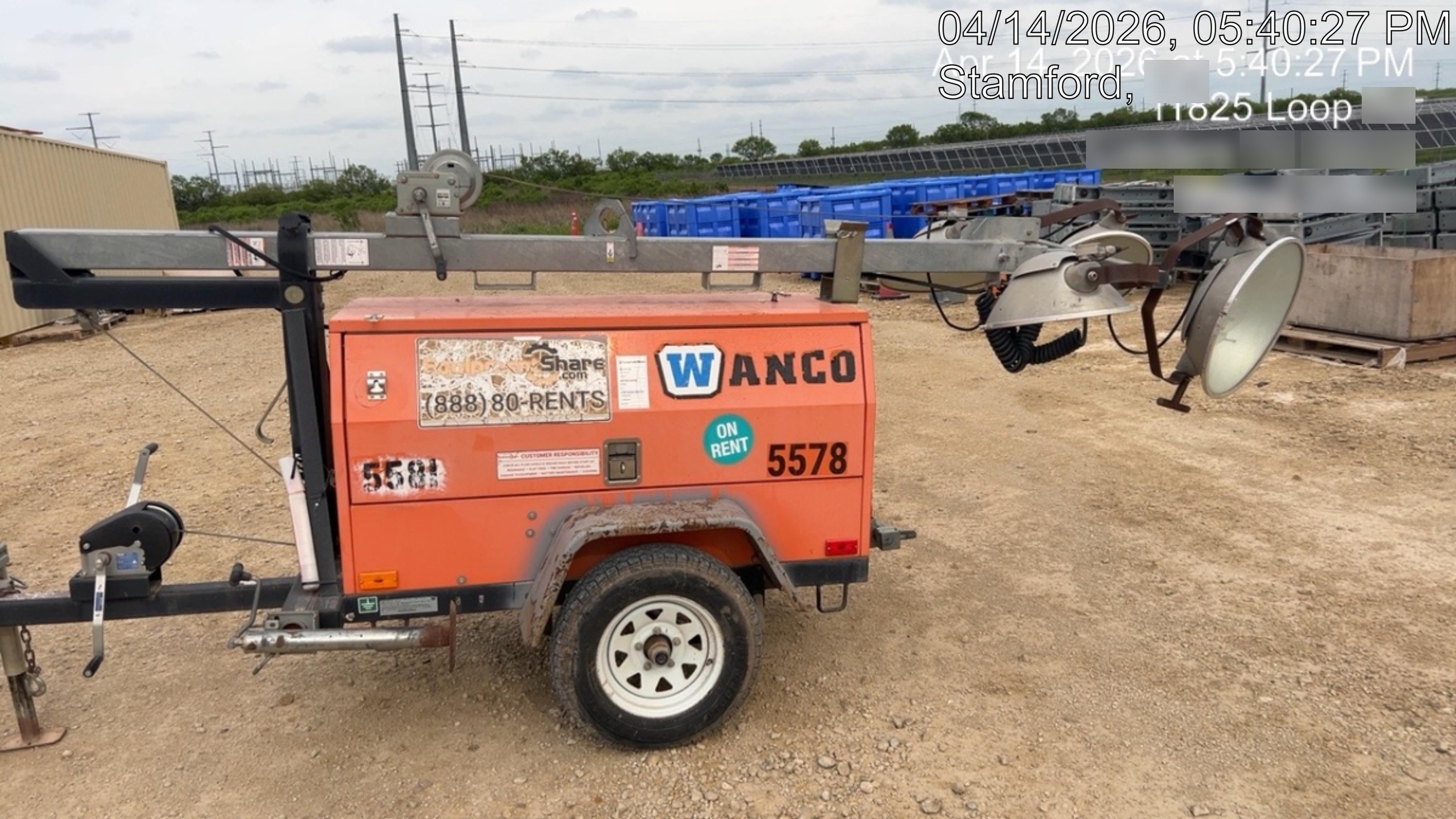 Wanco WLT-4M WANCO WLT-4M 6 kW Towable Light Generator