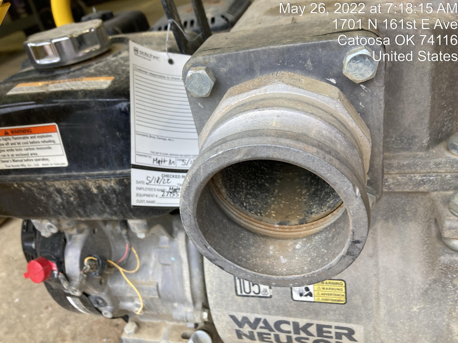2018 WACKER NEUSON PT3A