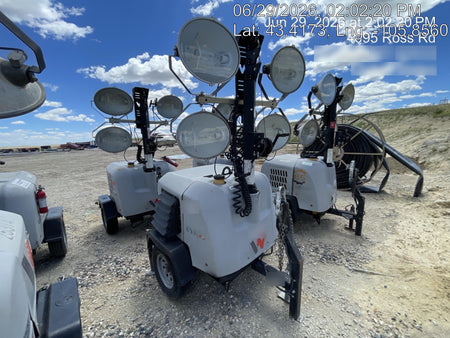2018 Wacker Neuson LTV6L-MH Wacker Neuson LTV6L Mobile Light Tower w/Fuel Level Sensor Installed