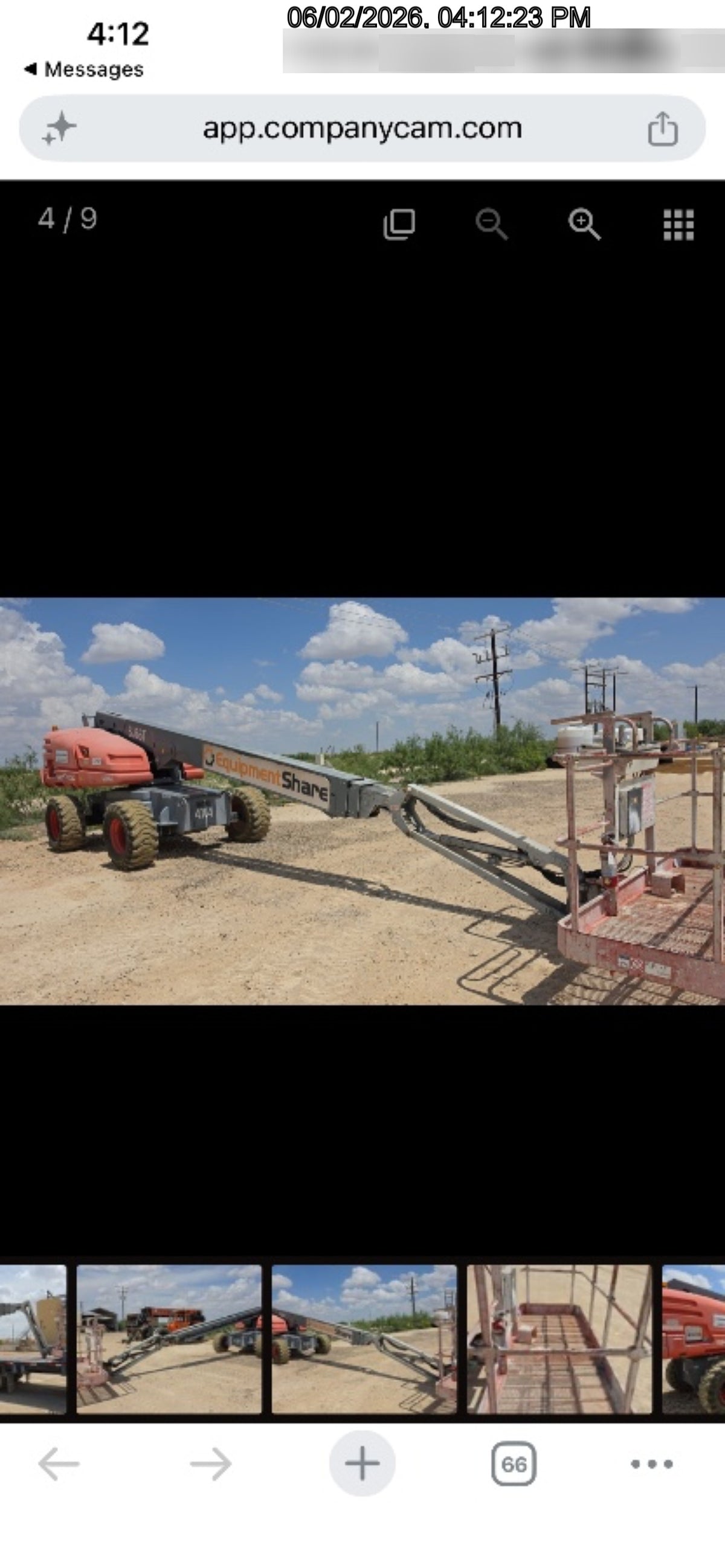 2018 SKYJACK SJ66T