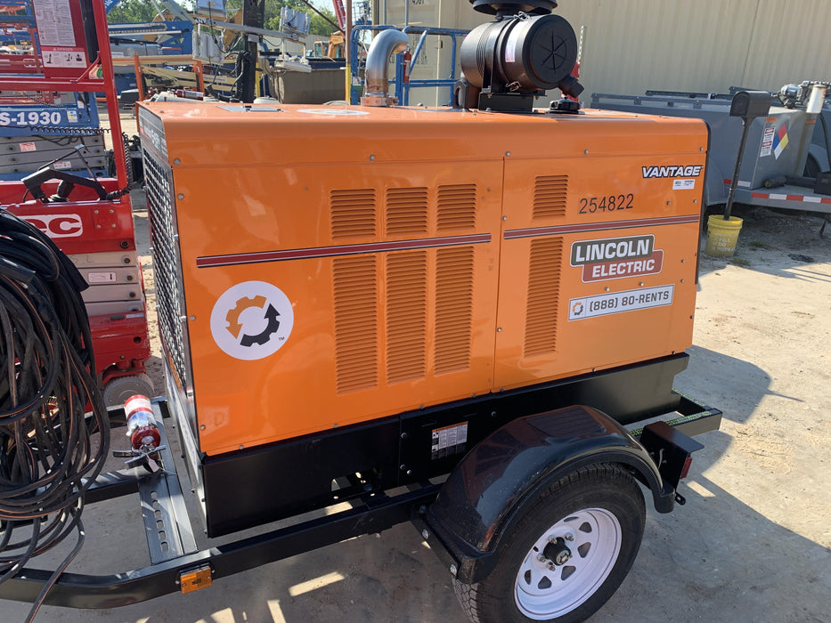 2022 Lincoln Electric Vantage 549X Crosslink Technology, Trailer Mounted, ES Decals, T3