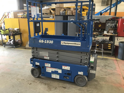 2020 Genie GS-1930 Solid Non Marking Tires, Beacon, Folding rails with half height swing gate