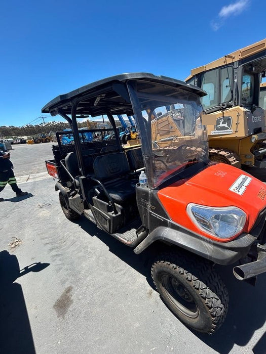 2022 Kubota RTV-X1140W-H Plastic Canopy, Windshield Acrylic Clear, LED Strobe Light, Wire Harness Kit, Back up Alarm