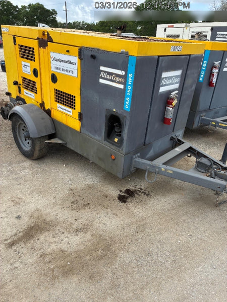 2020 ATLAS COPCO PAS 150 HF CS Enclosed